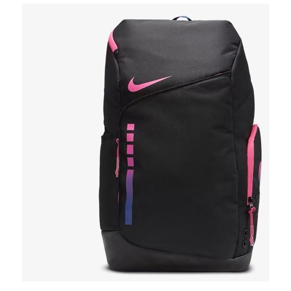 Nike Hoops Elite Backpack Kay Yow 2023 Black Fierce Pink 32L Basketball Bag RARE - Picture 6 of 11